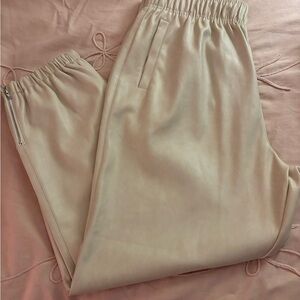 Avec Les Filles Cream Pants